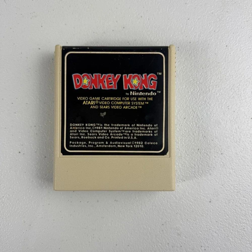 Donkey Kong (Atari 2600, 1982) (Tested/Working)